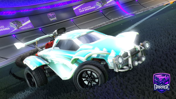A Rocket League car design from WEYZQ-_-