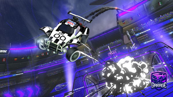 A Rocket League car design from SoccerBoi2026