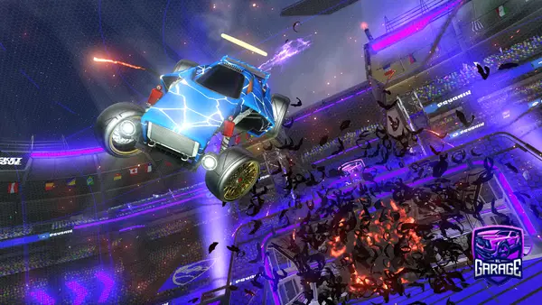 A Rocket League car design from Granulsko