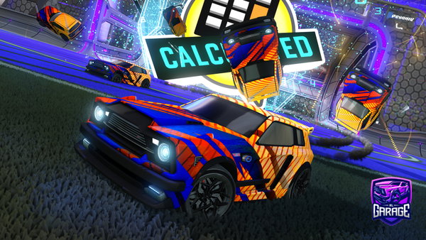 A Rocket League car design from Polka