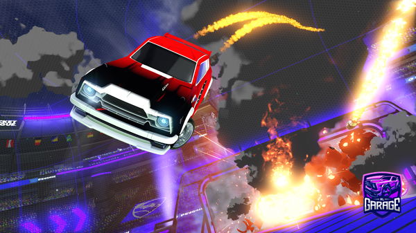 A Rocket League car design from MultipleFly1206