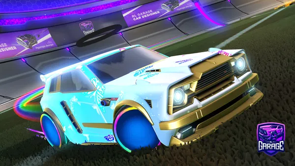 A Rocket League car design from Cadensebastion08