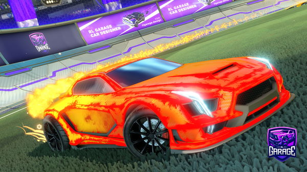 A Rocket League car design from Teom101