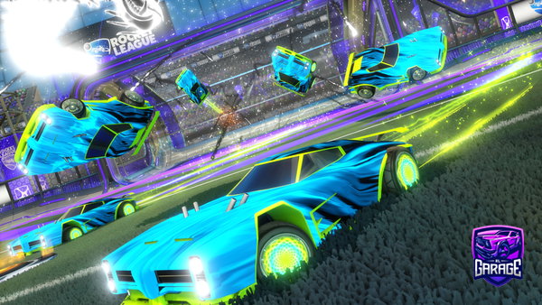 A Rocket League car design from Mister_top_notch