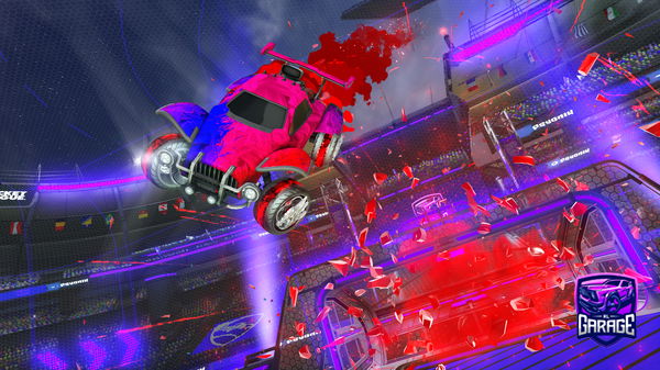 A Rocket League car design from SubsonicGod