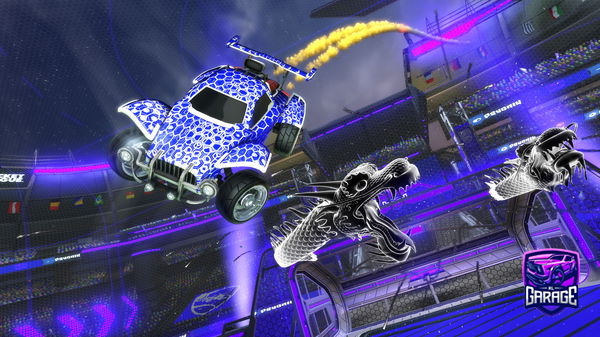 A Rocket League car design from Gabbosplesh