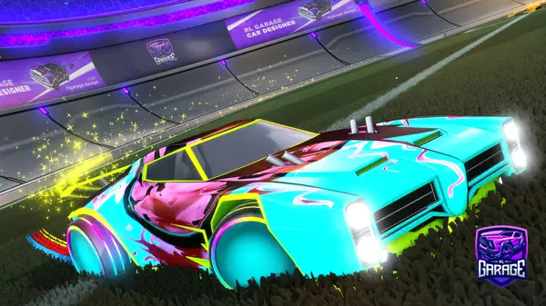 A Rocket League car design from HirAlpha