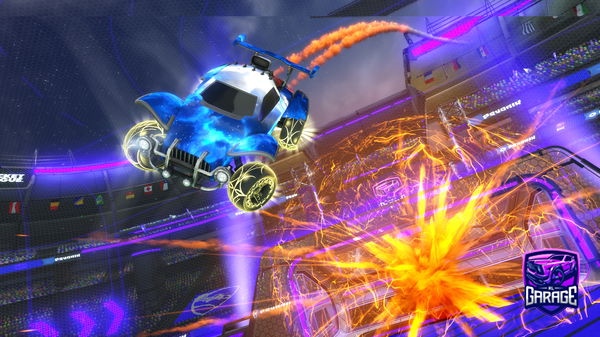 A Rocket League car design from Bow_To_Tha_King_