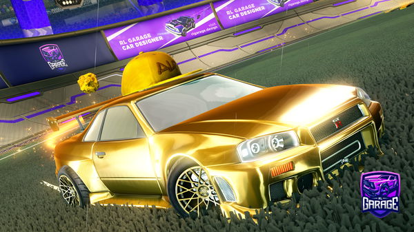 A Rocket League car design from Jzazu_23