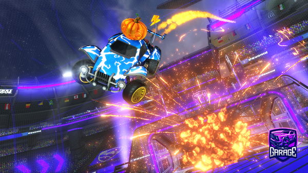 A Rocket League car design from Novle