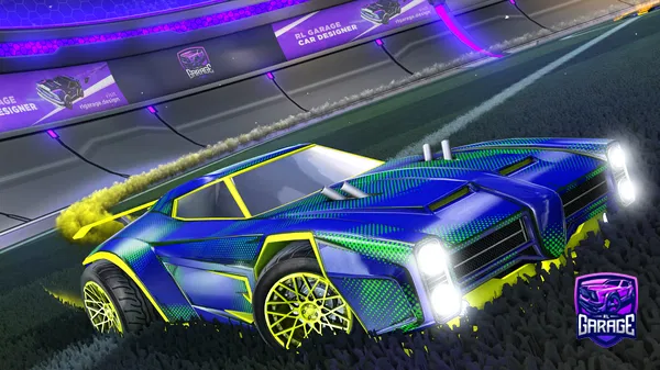 A Rocket League car design from best_rlYt