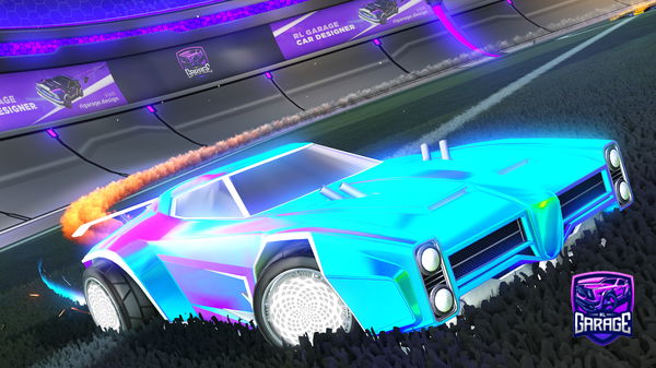 A Rocket League car design from SwissPaz