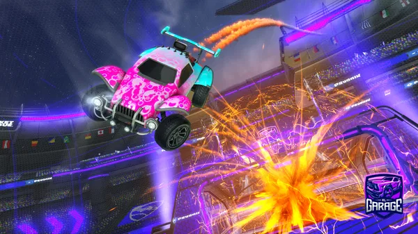 A Rocket League car design from SDsnappy