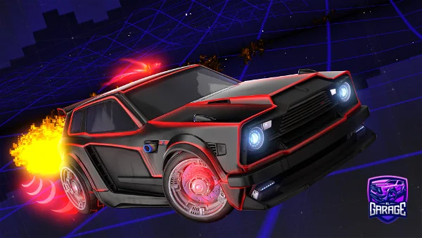 A Rocket League car design from HungryMikey