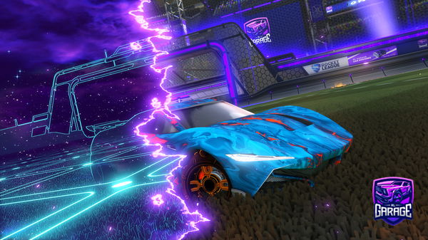 A Rocket League car design from bobatryu