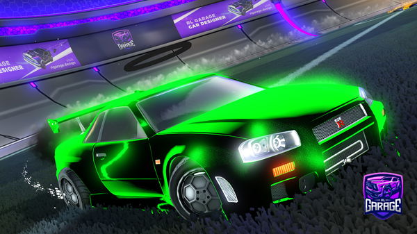 A Rocket League car design from Flip-_-myguy