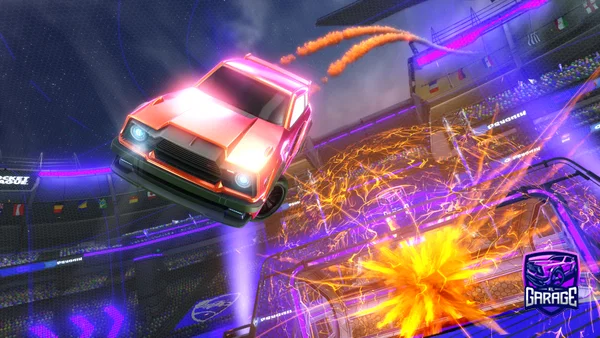 A Rocket League car design from Mini_Bond006