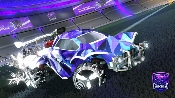 A Rocket League car design from o_lightningx