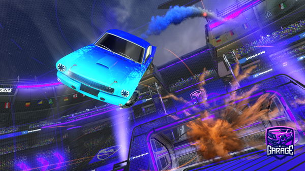 A Rocket League car design from Lilfishy201