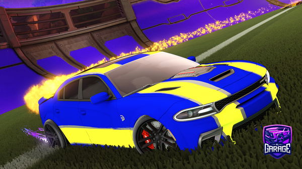 A Rocket League car design from 55_mith