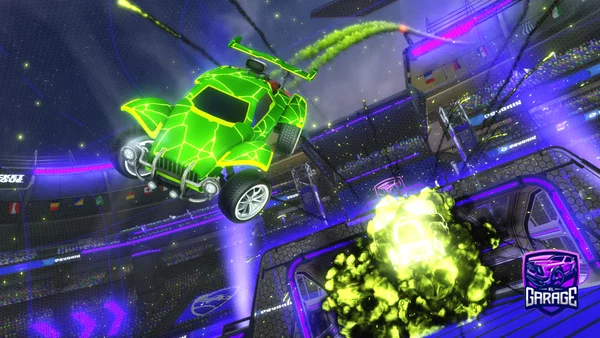 A Rocket League car design from Lolhub