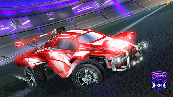 A Rocket League car design from Airborne_USA