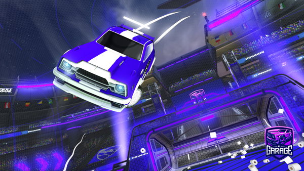 A Rocket League car design from TobiasRL