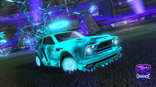 A Rocket League car design from wowMicky