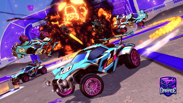 A Rocket League car design from Q2W2