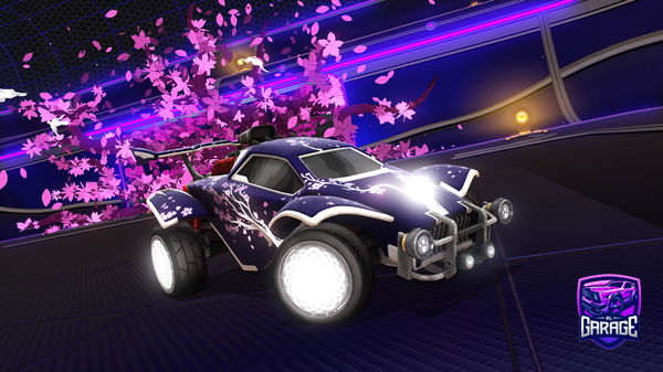 A Rocket League car design from RAMEZV