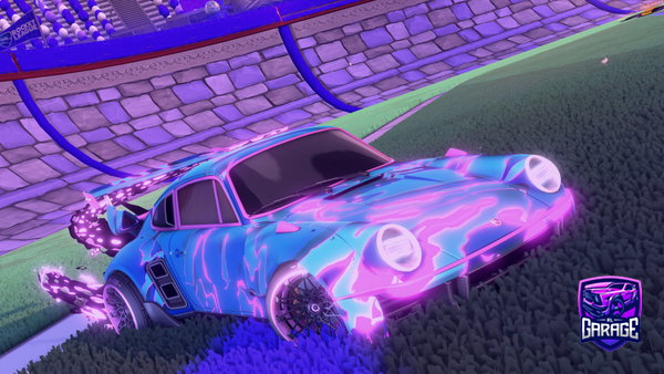 A Rocket League car design from LetSwoo