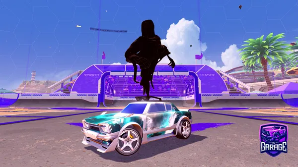 A Rocket League car design from aarondougz