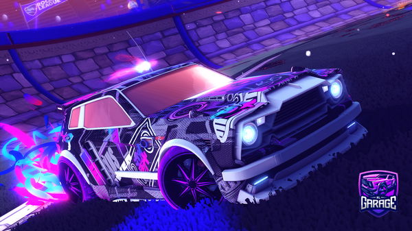 A Rocket League car design from MinoruTsubasa