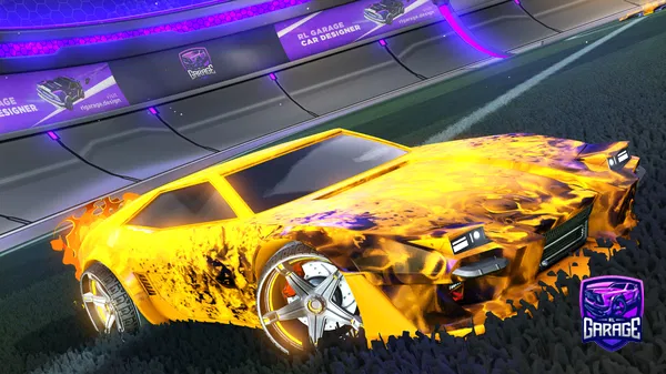 A Rocket League car design from DynamicForever