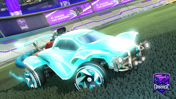 A Rocket League car design from Donpacho