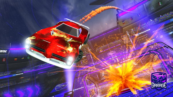 A Rocket League car design from Reykoro