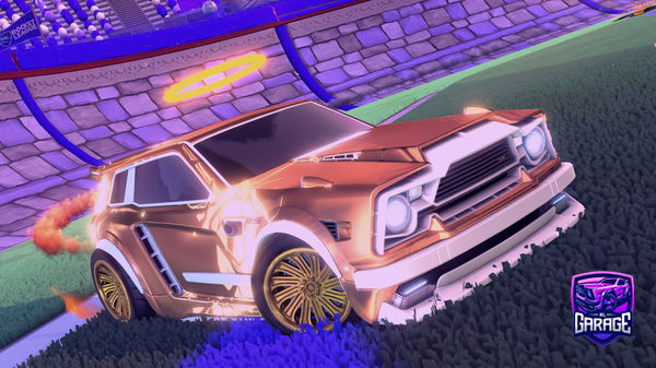 A Rocket League car design from Spintobeans