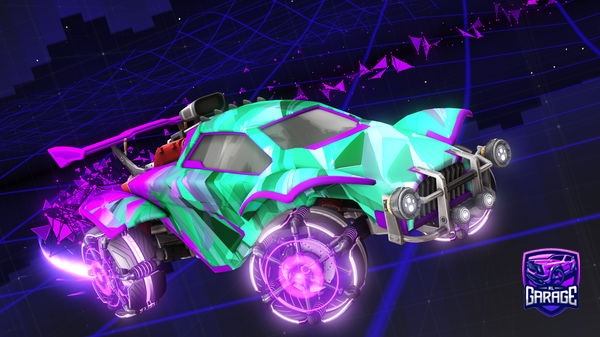 A Rocket League car design from Apexyz