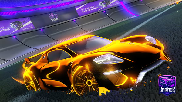 A Rocket League car design from LeXtraGamezzz