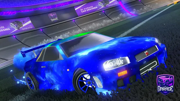 A Rocket League car design from Jakeyboi360