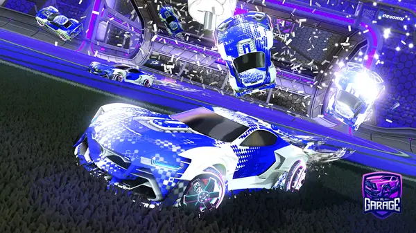 A Rocket League car design from billytyu