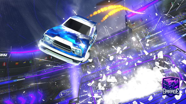 A Rocket League car design from styxALT