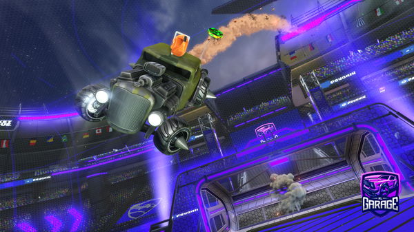 A Rocket League car design from wafflesthedragon