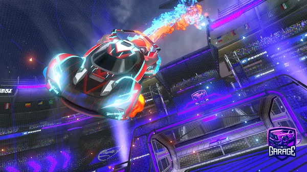 A Rocket League car design from HELL78