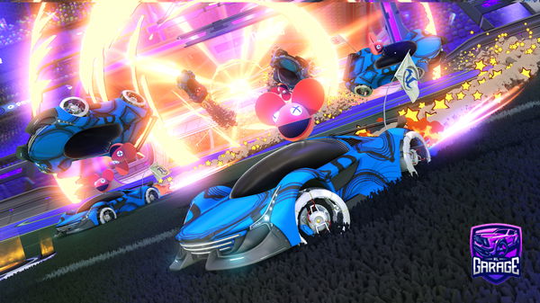 A Rocket League car design from EX_ZALIM