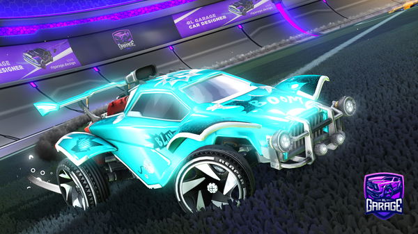 A Rocket League car design from smokkkkkke