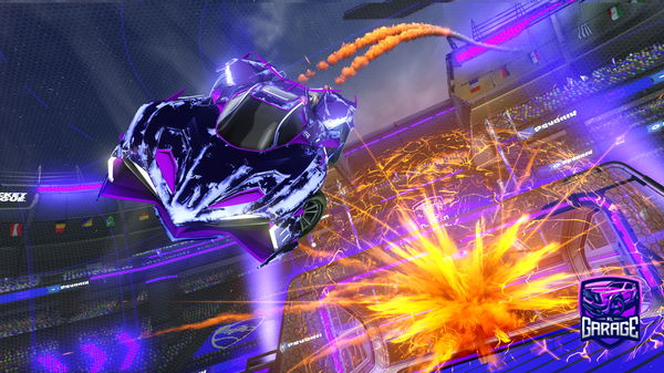 A Rocket League car design from Japebbli