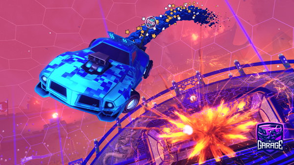 A Rocket League car design from OlimarMC