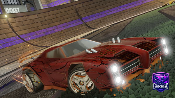 A Rocket League car design from Trystyo98