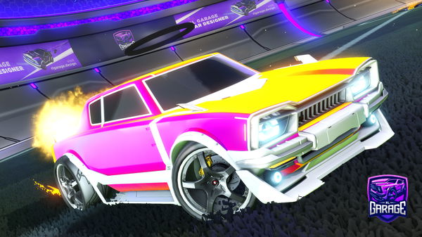 A Rocket League car design from Tixa27